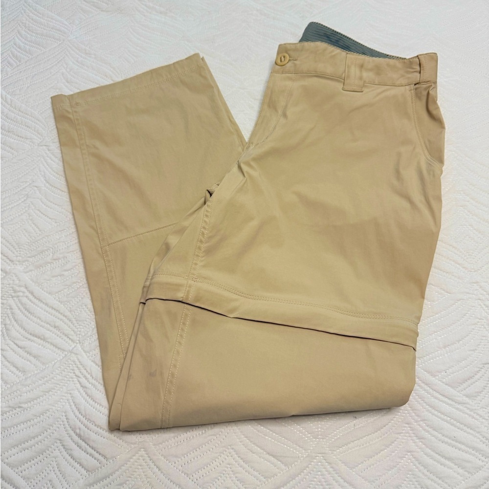 World Wide Sportsman Women’s Tan Activewear Pants. Size 12 - Picture 2 of 7